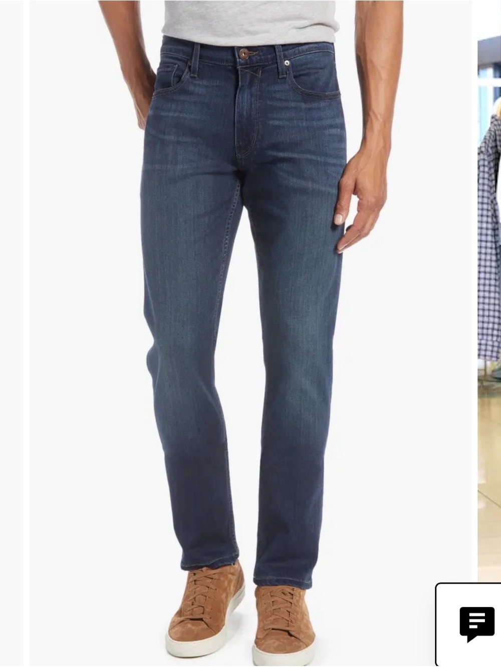 PAIGE federal Slim Men’s Jeans in Indigo Wash